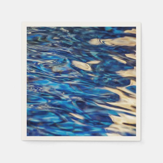 Serviettes en papier à cocktail Ecru Standard (Devant)