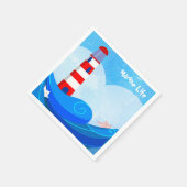 Serviettes en papier à cocktail Lighthouse (Coin)