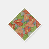 Serviettes en papier à fleurs pour anthuriums trop (Coin)