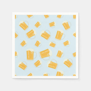 Serviettes en papier à thème