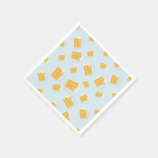 Serviettes en papier à thème (Coin)