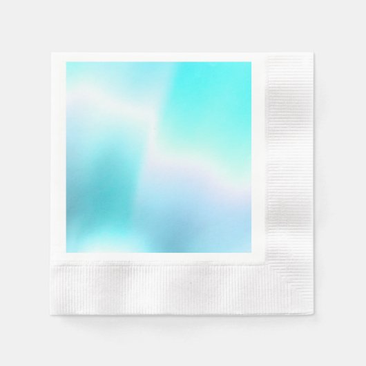 Serviettes en papier Aqua Lights (Devant)