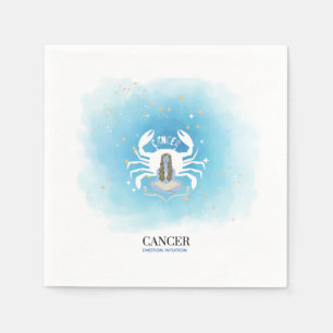 Serviettes en papier Astrologie à l'aquarelle - Ca