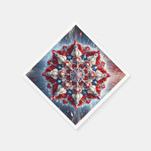 Serviettes en papier avec des couleurs norvégienne (Coin)