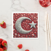 Serviettes en papier avec des couleurs turques Des (En situation)