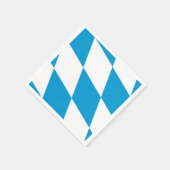 Serviettes en papier avec le drapeau de la Bavière (Coin)