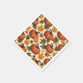 Serviettes en papier avec motif d'automne (Coin)