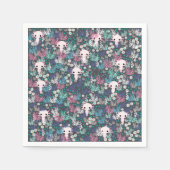 Serviettes en papier Axolotl mignonnes (Devant)