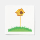 Serviettes en papier Bird House (Devant)