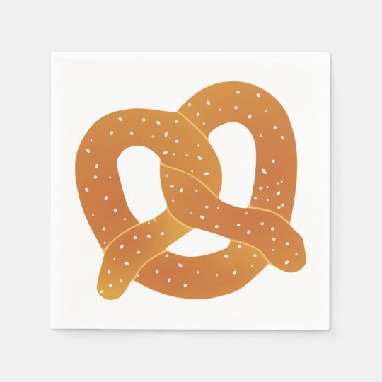 Serviettes En Papier Bretzel mou