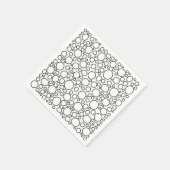 Serviettes en papier bulles (Coin)