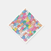 Serviettes en papier Chat, Fête de Kitty Kitten (Coin)