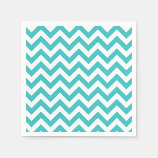 Serviettes en papier Chevron tendance (Devant)