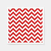 Serviettes en papier Chevron tendance (Devant)