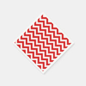 Serviettes en papier Chevron tendance (Coin)