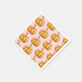 serviettes en papier citrouille (Coin)