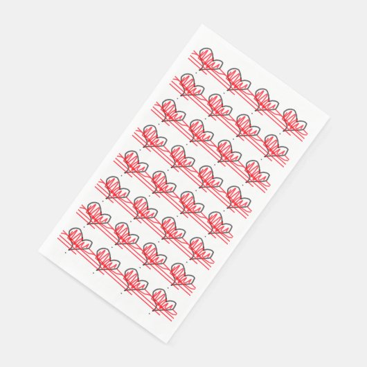 Serviettes en papier client (Coin)