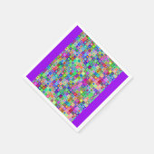 Serviettes en papier coloré (Coin)