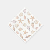 Serviettes en papier Coquillages, Fête Côtière de (Coin)
