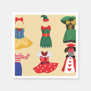 Serviettes en papier Costumes d'Halloween