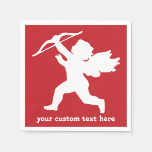 serviettes en papier cupides