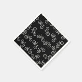 Serviettes en papier cyclisme, Fournitures de fête (Coin)