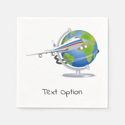 Serviettes en papier d'aéronef volantes (Devant)