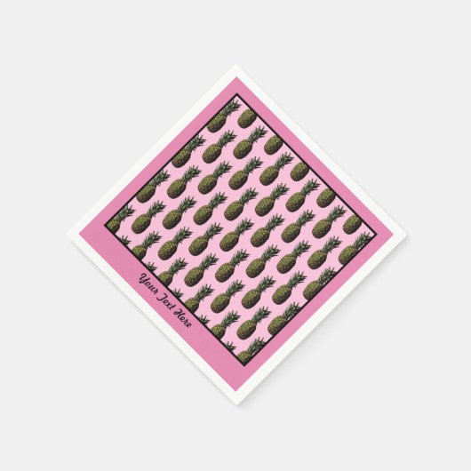 serviettes en papier d'ananas (Coin)
