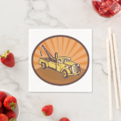 Serviettes en papier de camion (En situation)