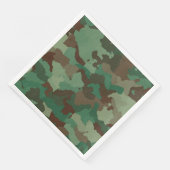 serviettes en papier de camouflage militaire (Coin)