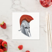 Serviettes en papier de cheval de Troie (En situation)