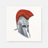 Serviettes en papier de cheval de Troie (Devant)