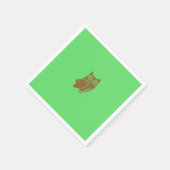 Serviettes en papier de choux Brown (Coin)