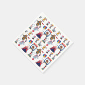 Serviettes en papier de cirque, Fournitures de fêt (Coin)