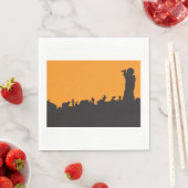 Serviettes en papier de concert (En situation)