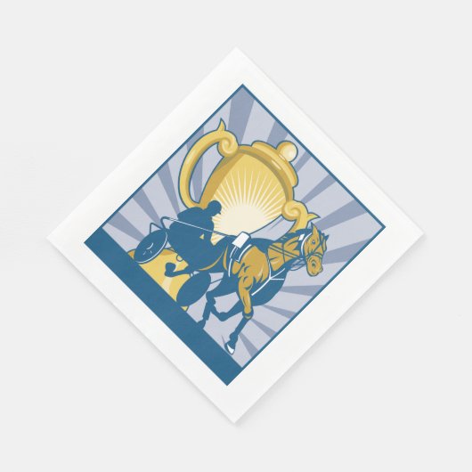 Serviettes en papier de course Harnais (Coin)