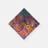 serviettes en papier de fleurs (Coin)