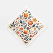 serviettes en papier de fleurs mignonnes (Coin)