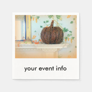 serviettes en papier de l'époque coloniale