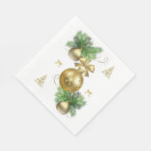 Serviettes en papier de Noël (Coin)