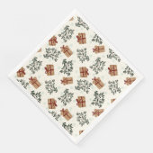 serviettes en papier de Noël (Coin)