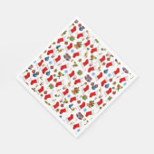 Serviettes en papier de Noël (Coin)