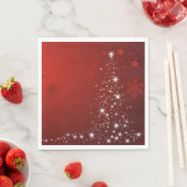 Serviettes en papier de Noël (En situation)