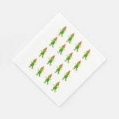 serviettes en papier de Noël, elfe (Coin)
