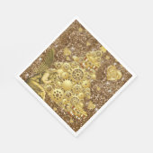 serviettes en papier de Noël, Joyeux ange en or (Coin)