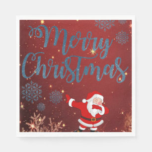 Serviettes en papier de Noël, Joyeux Noël