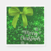 Serviettes en papier de Noël, Joyeux Noël (Devant)