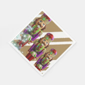 Serviettes en papier de Noël, Soldat (Coin)