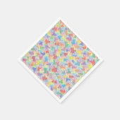 Serviettes en papier de palette pour artiste (Coin)