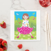 Serviettes En Papier De Parc (En situation)